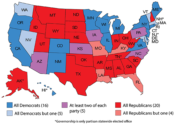 The States: Recent Candidate Decisions Could Lead to More One-Party ...