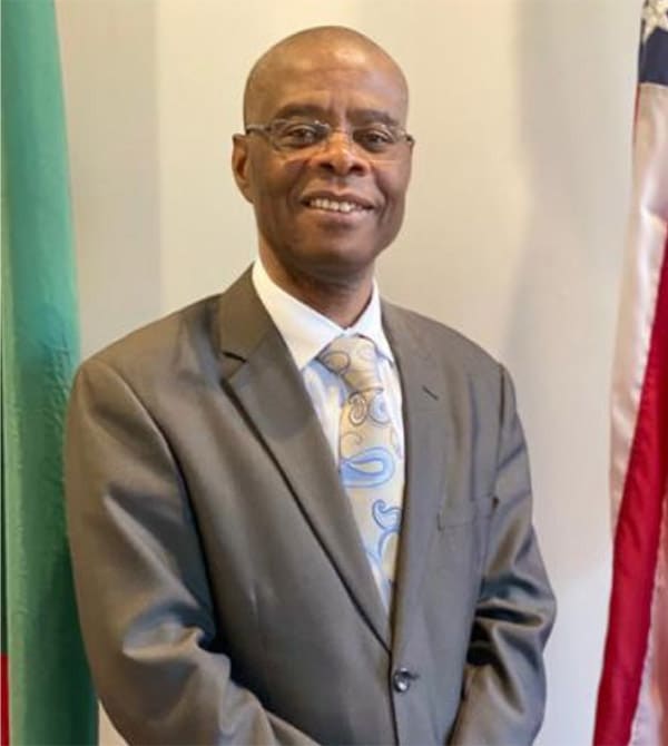 His Excellency Lazarous Kapambwe Ambassador of Zambia to the U.S.
